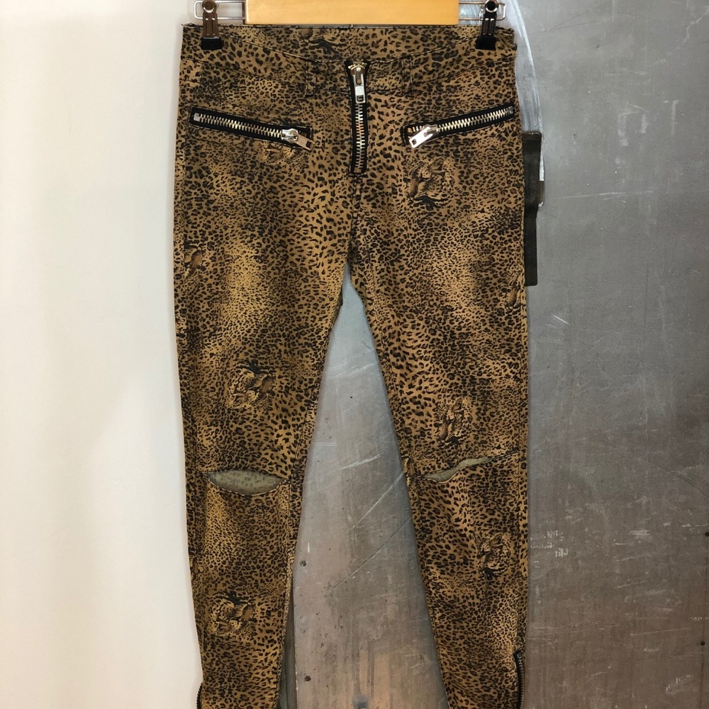 UNIF cheetah jeans